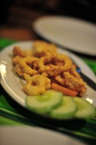 deep-fried squid rings