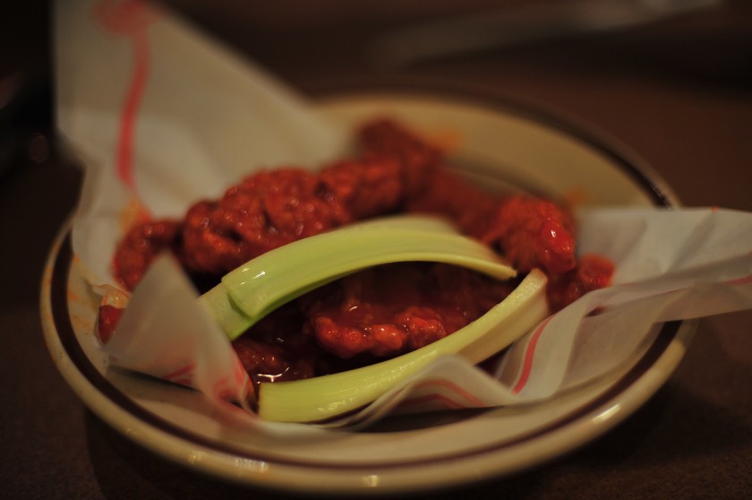 Chicken Wings with Buffalo Sauce