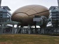 The giant egg that WordCamp was held in