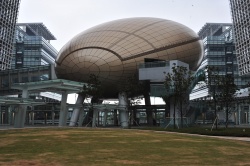 The giant egg that WordCamp was held in