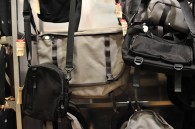 Bags in Muji store