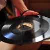 Oversized vintage record