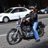 Spiky biker