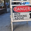 Danger: Men Working Above