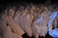 Many napkins