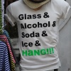 Glass & Alcohol & Soda & Ice & Hang!!!