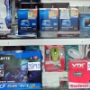 Computer store! Intel Core processors, Gigabyte motherboard, and Radeon video card