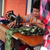 Sewing lady