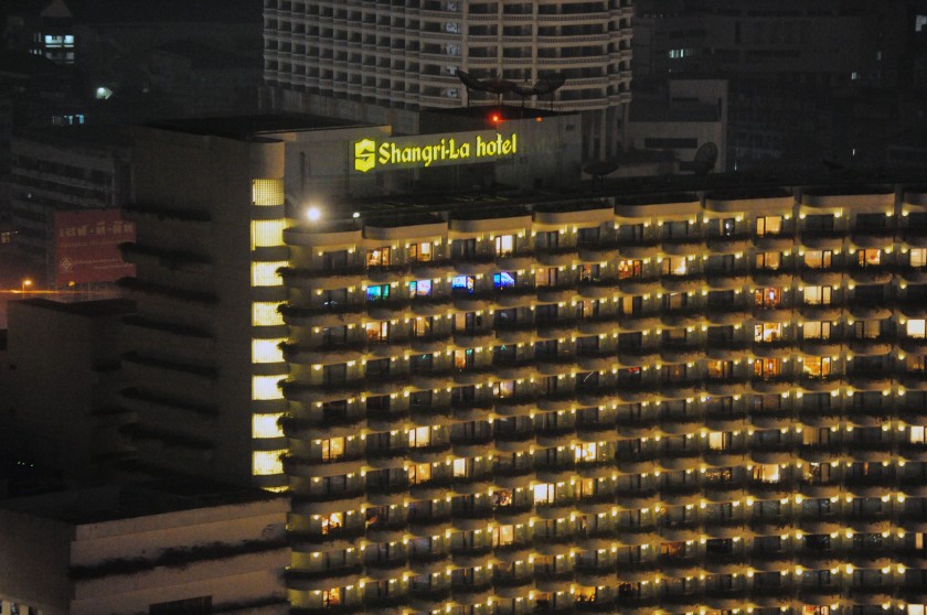 Look at the second from top floor, it's bumping