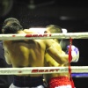 This was the knockout hit, look at the water flying.
