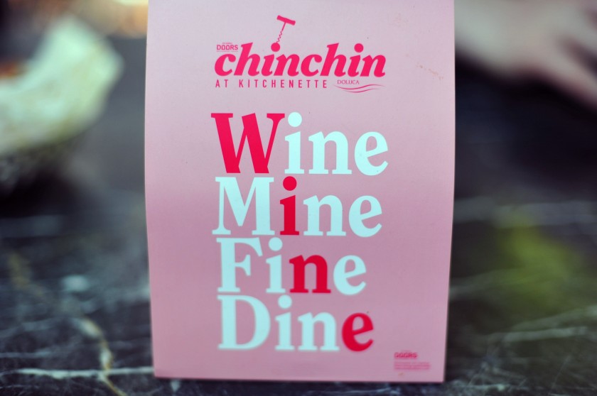 Wine / Mine / Fine / Dine