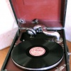 Old record player