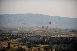 Balloons over Cappadocia