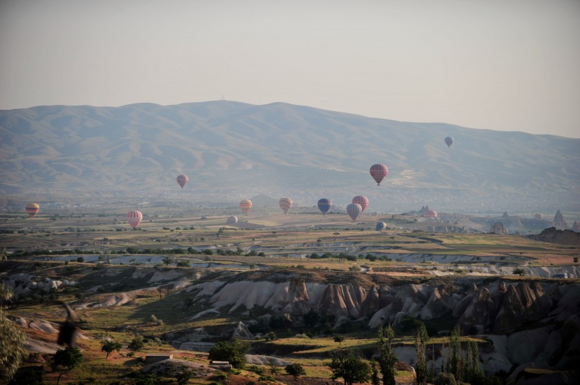 Balloons over Cappadocia
