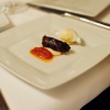 Irish breakfast deconstructed with quail egg