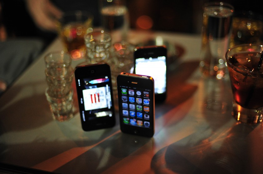 Tres iPhones